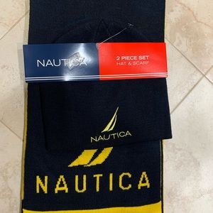 Nautical scarf & hat